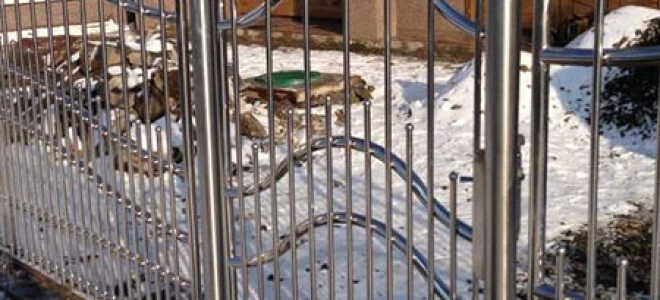 Заборы и ограждения из нержавеющей стали