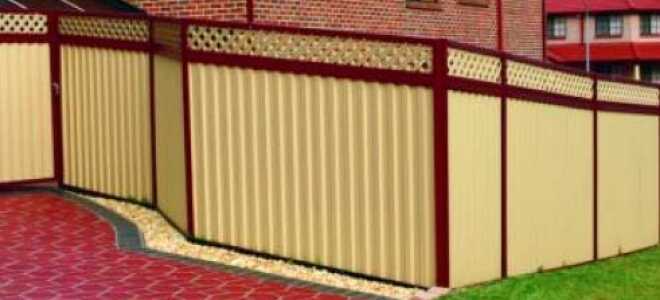Забор из вагонки: как сделать своими руками из дерева и металла