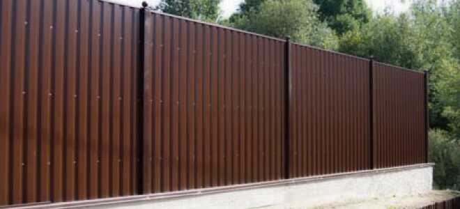 Онлайн расчет стоимости материала забора из профнастила