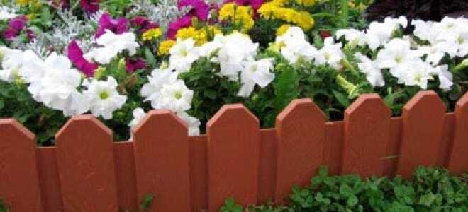 Как сделать декоративный заборчик для сада своими руками: фото и видео