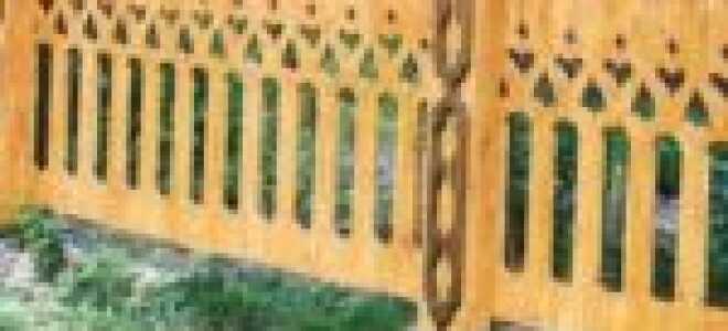 Резной забор из дерева своими руками: шаблоны, фото и трафареты