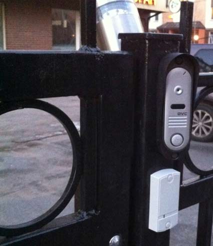 видеодомофон на калитке