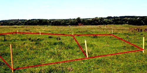 определение границ участка