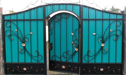 ворота кованные элементы 