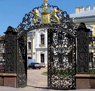 кованый забор