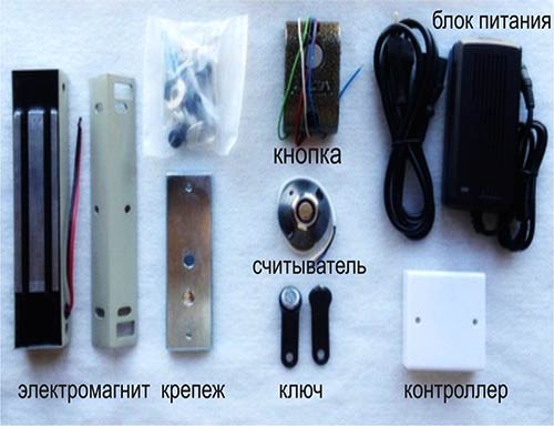  магнитный замок 