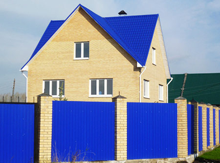 металлический забор