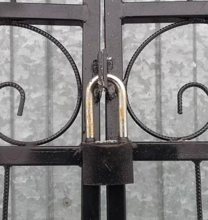 навесной замок 