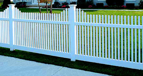 пластиковый штакетник 