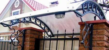 крепление поликарбоната 