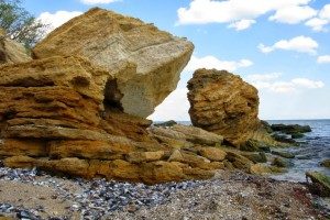 Заборы из ракушечника и ковки