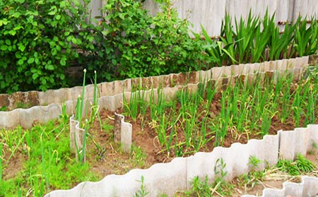 заборчик из шифера 