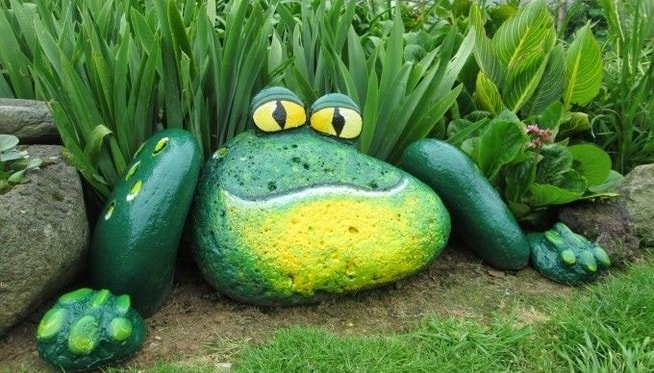 Мультяшная лягушка