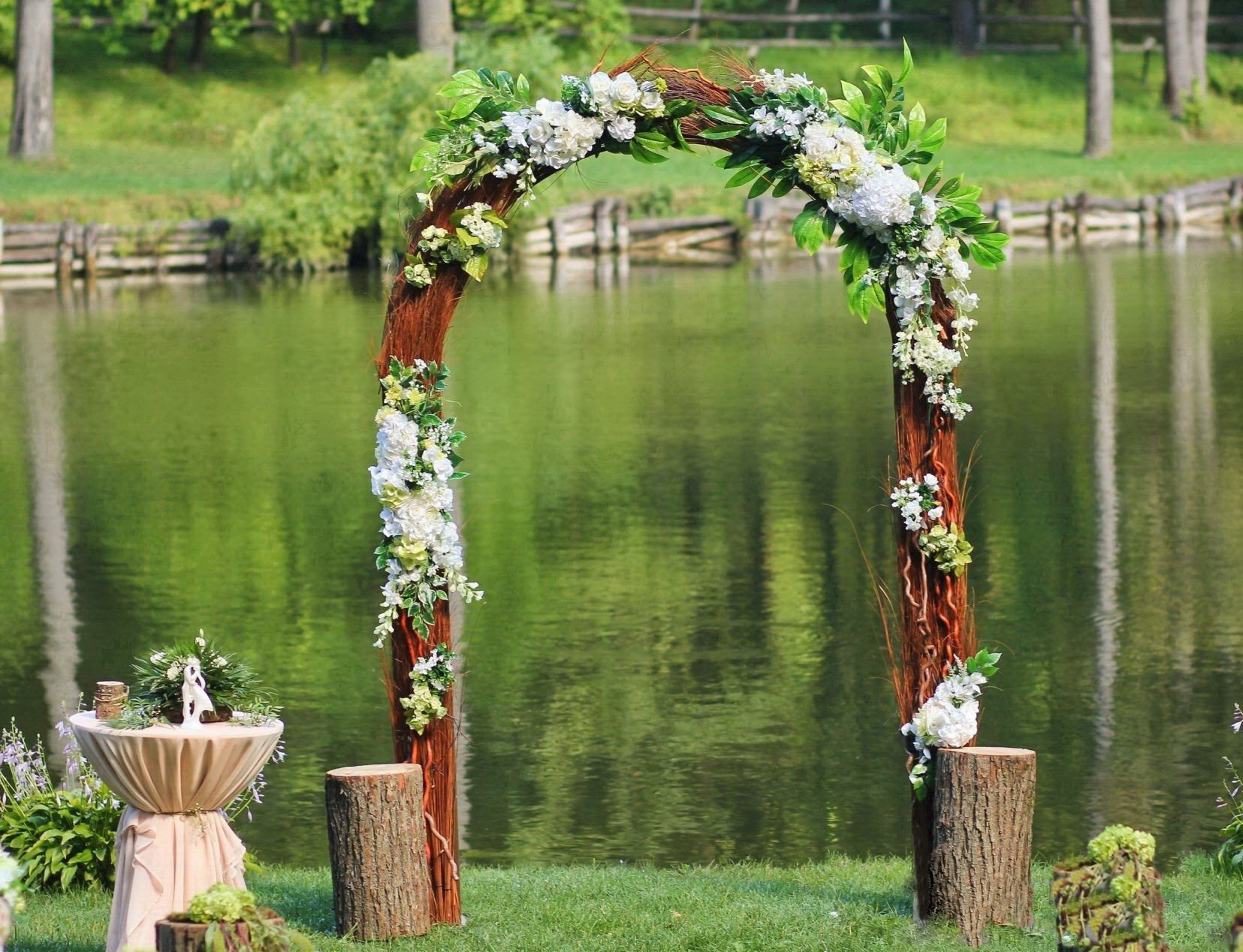 Арка из лозы