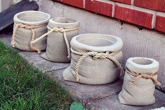 Вазы под мешки