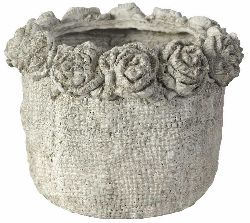 Ваза с розочками