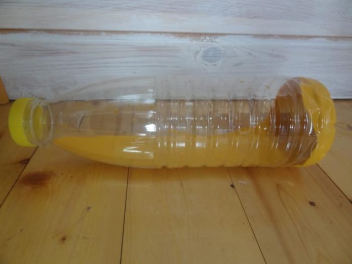 Заливаем краску в бутылку