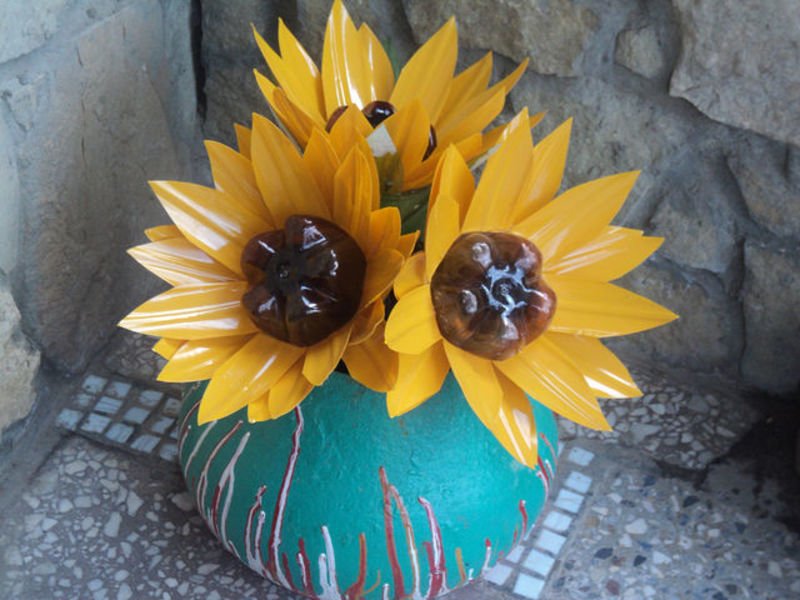 Подсолнухи