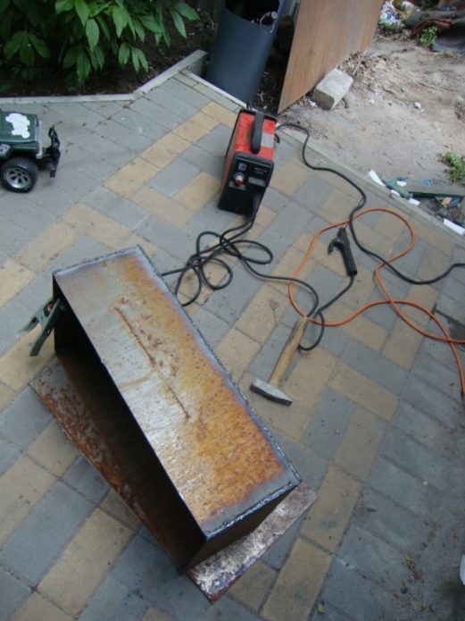 сварка мангала