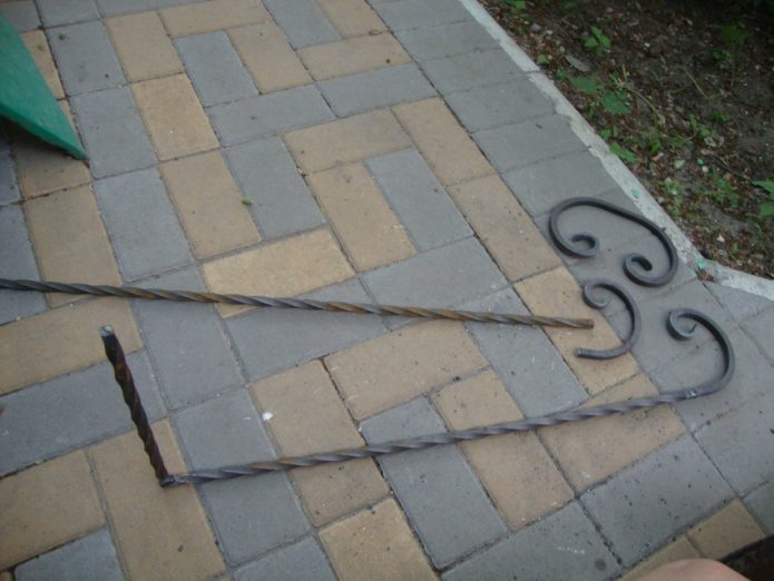 украшения витые для мангала