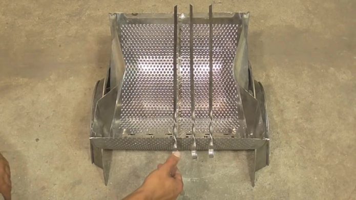 изготовление мангала из барабана стиральной машины 3