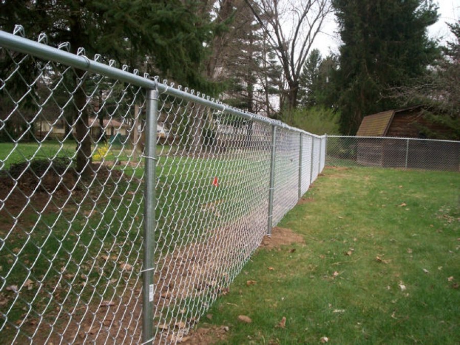 Забор из сетки