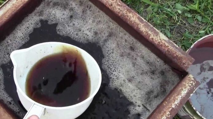 Разведение концентрированного настоя куриного помёта