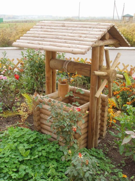 Колодец на садовом участке