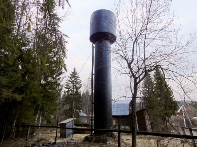 Водонапорная башня в СНТ