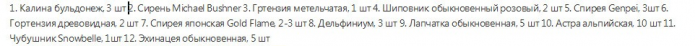 подписи к схеме миксбордера